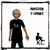 KC Hipster T-Shirt Black - Converse