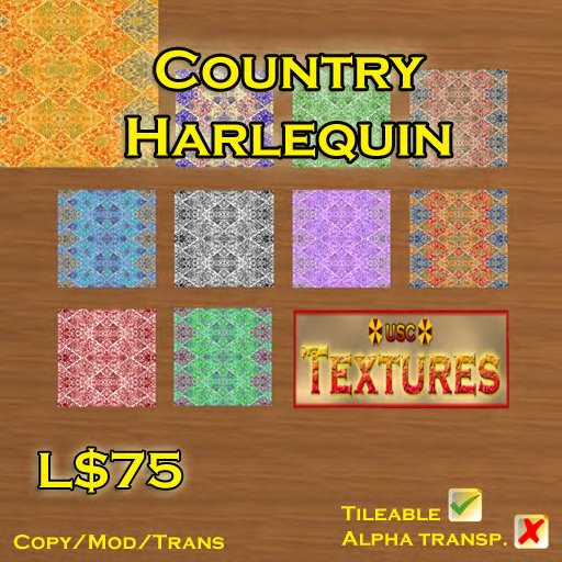 USC Textures - Country Harlequin