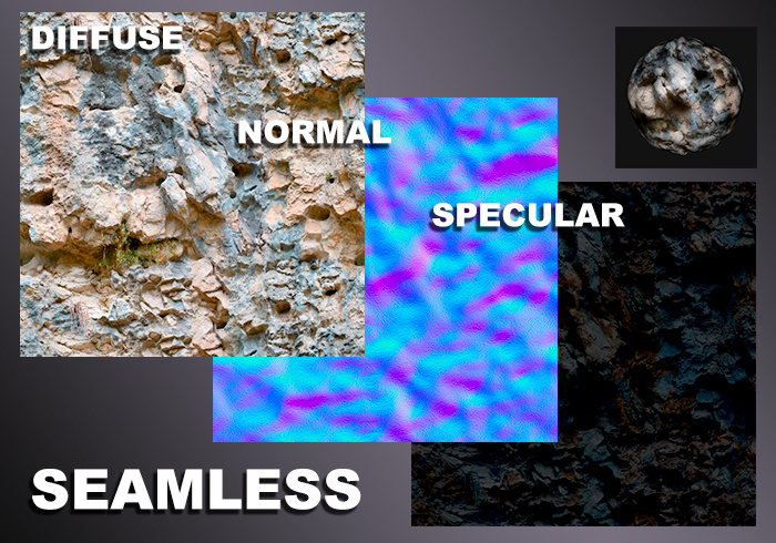 Seamless Rockwall Textures