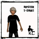 KC Hipster T-Shirt Black - The End