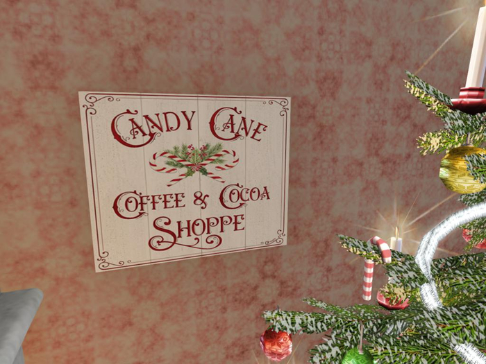 Candy Cane sign