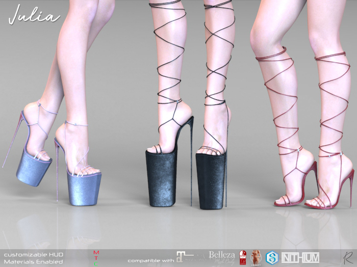 Remezzo Julia Heels Fat Pack (wear me)