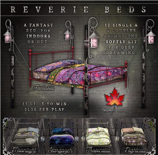 Trompe Loeil - Reverie Bed Moonlight