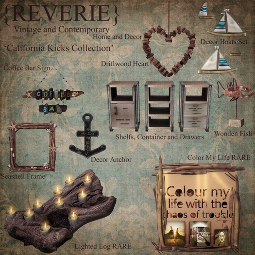 {Reverie} 'California Kicks' - Decor Anchor 2