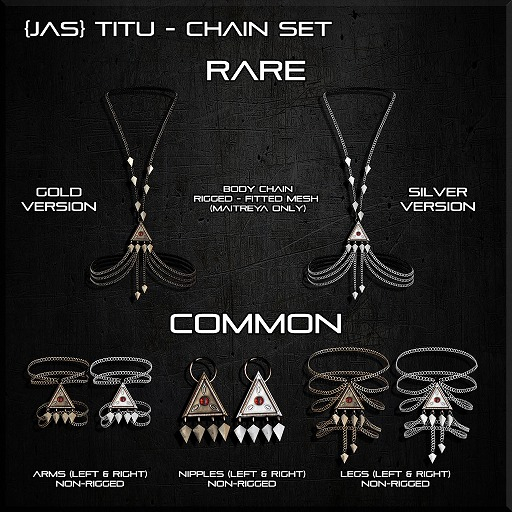 {JAS} Titu - Piercings - Gold 1