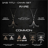 {JAS} Titu - Piercings - Gold 1