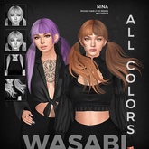 Wasabi // Nina Mesh Hair - All colors