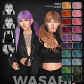 Wasabi // Nina Mesh Hair - Fireworks