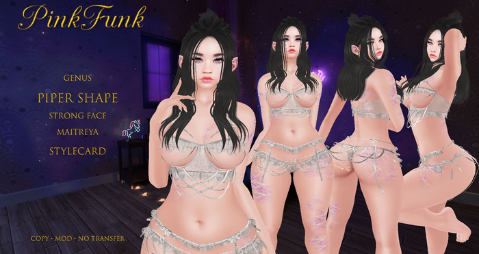 [PF] Pipper Shape Genus Strong {Wear Me}