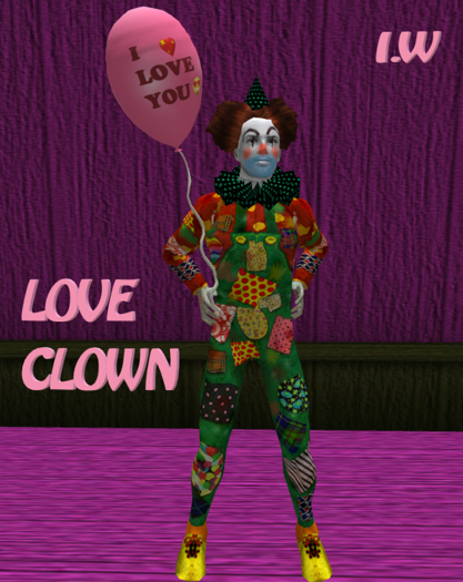 LOVE CLOWN - SCULPTURE