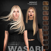 Wasabi // Midnight Mesh Hair - Browns
