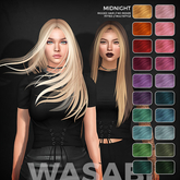 Wasabi // Midnight Mesh Hair - Fireworks