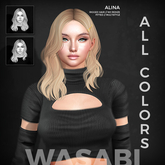 Wasabi // Alina Mesh Hair - All colors