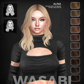 Wasabi // Alina Mesh Hair - Browns