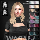 Wasabi // Alina Mesh Hair - Lunar Ombre