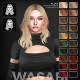 Wasabi // Alina Mesh Hair - Solar Ombre