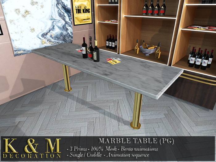 K&M - Marble Table (PG)