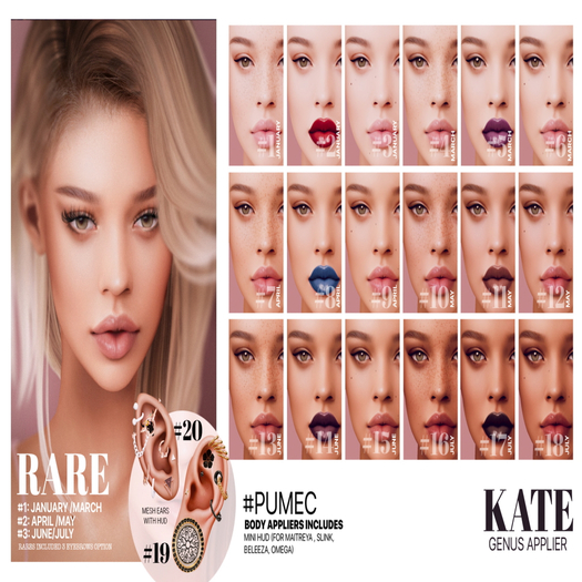 #13  [PUMEC]  -  KATE  - JUNE --- GENUS app. 2