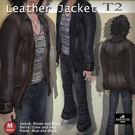 ::: B@R ::: Leather Jacket T2
