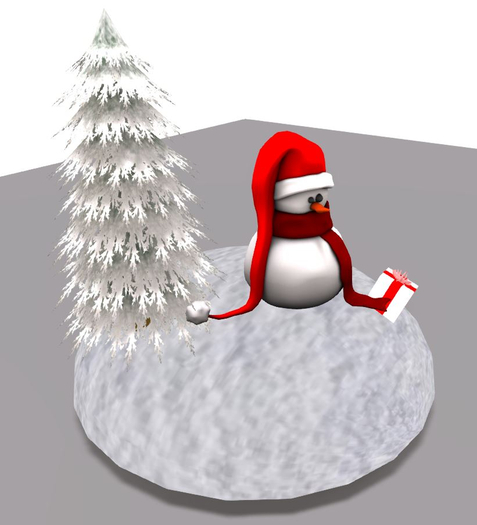 red snowman 