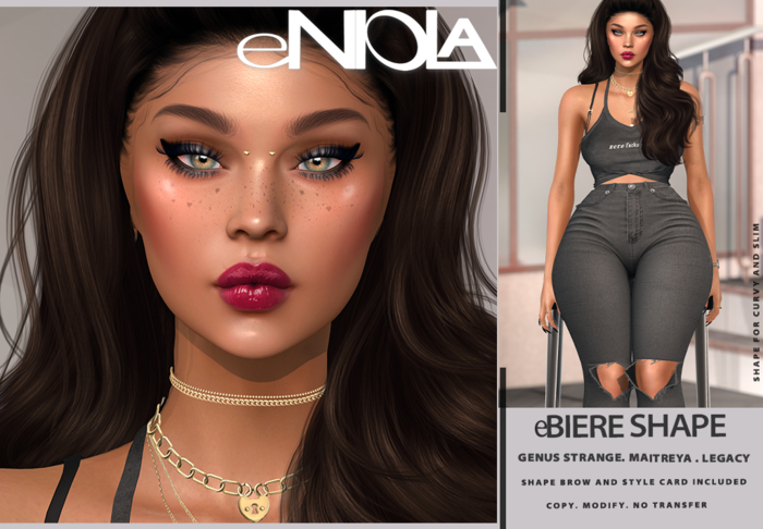 eNIOLA - eBIERE Shape - Genus Strange Face