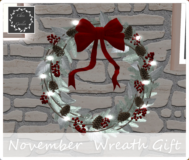 Christmas wreath November gift