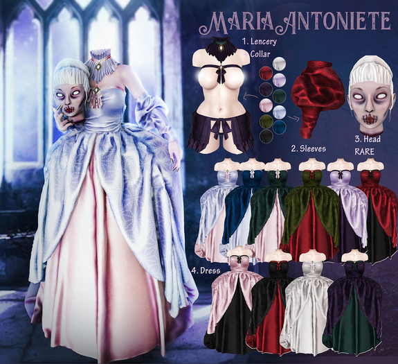 UNA. MariaAntoniete Sleeves (Legacy.) green