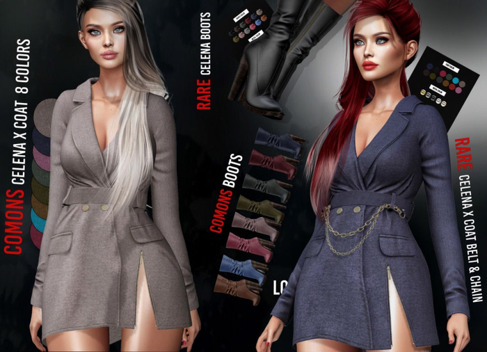 Savin. Celena x Boots - Rose - Legacy Perky