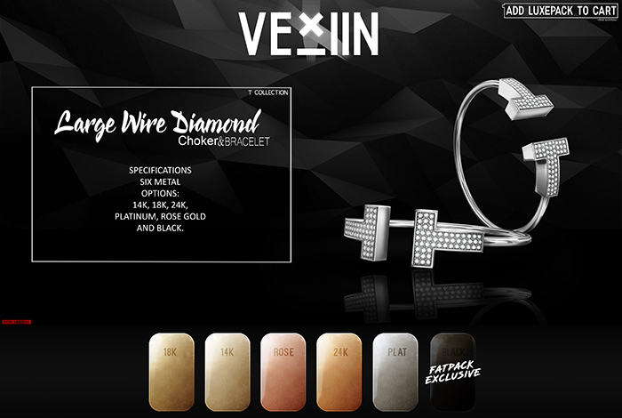 [VEX] Large Wire Choker & Bracelet Fatpack