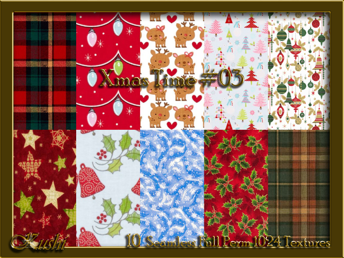 !Kushi! XmasTime03 Textures -WearToUnpack