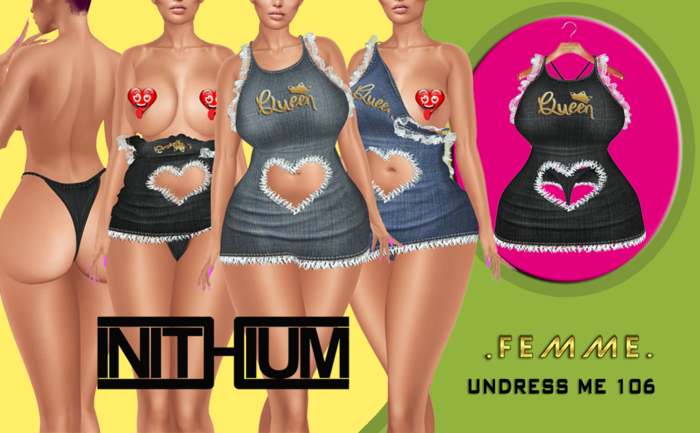 [FM] UNDRESS ME 106 INITHIUM KUPRA BLACK *ADD/WEAR ME*