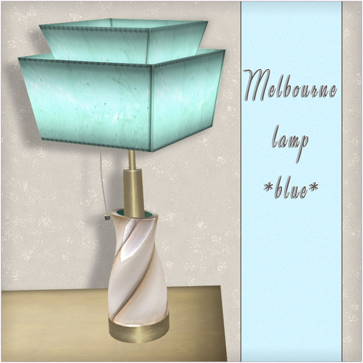 /artilleri/ Melbourne lamp *blue*