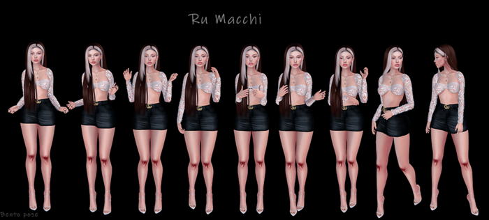 Ru Poses - Kawaii fatpack