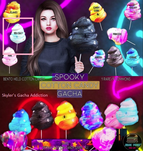 Junk Food - Spooky Cotton Candy (Sea Salt) - LOOSE