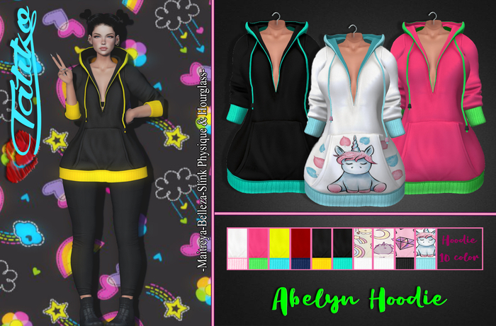 Tatiko - Abelyn Hoodie 10 color HUD