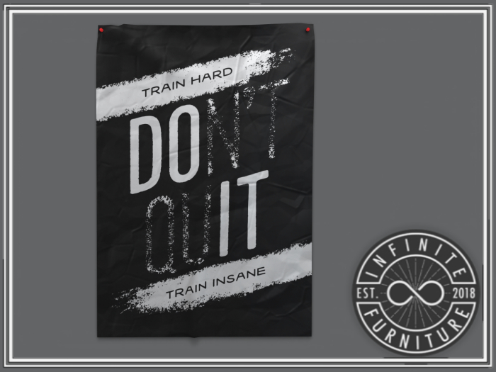 Infinite - Buck's Poster (Dont Quit)
