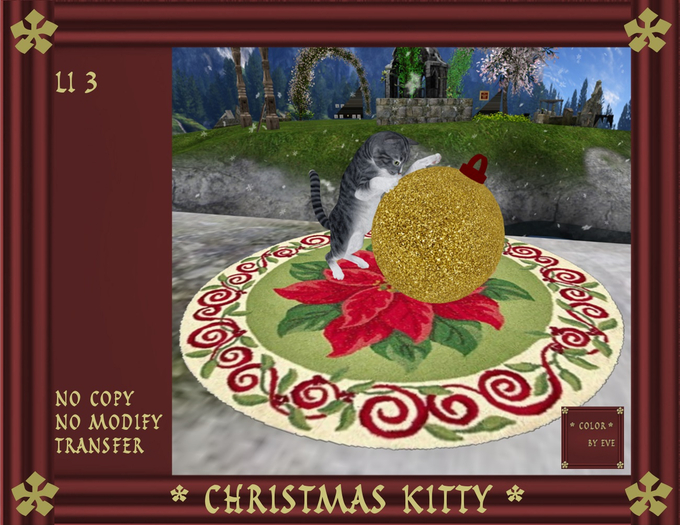 [Color by Eve]  Christmas Kitty  V. 3T - Box