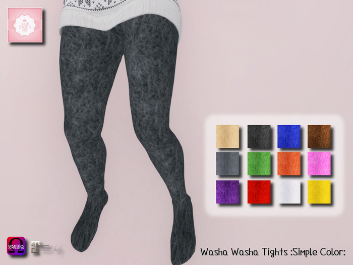 !creamSH! Washa Washa Tights :Simple Color: