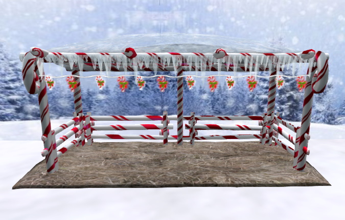 SSD Candy Cane village Stall V