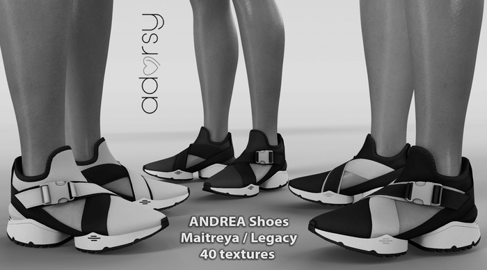 adorsy - Andrea Sneakers DEMO - Maitreya/Legacy/Lara Petite