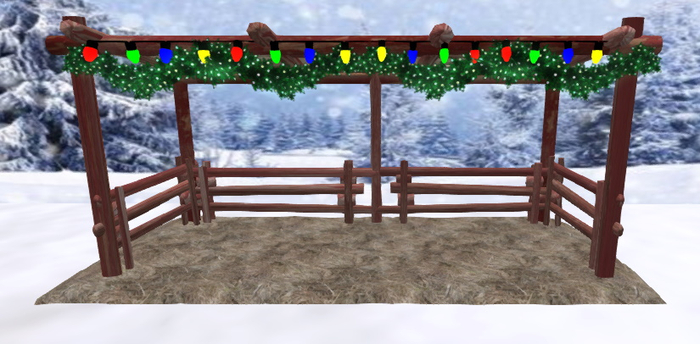 SSD Christmas Stall Barn V