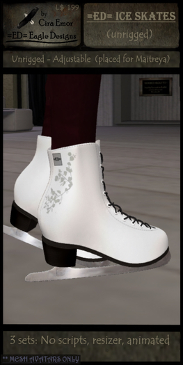 =ED= ICE SKATES - (Unrigged 3Set-animated-no scripts-resize)