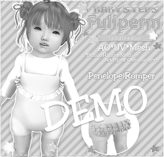 {Babysteps} Penelope Romper DEMO