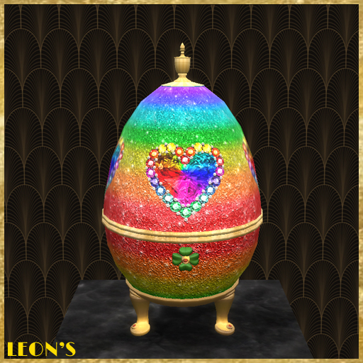 LEON'S Fantasy Rainbow Egg with Music - Mesh