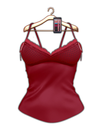 FRANSELA: "Sophia" Top - Red