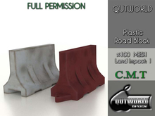 .::QUTWORLD Plastic Road Block::.FP 