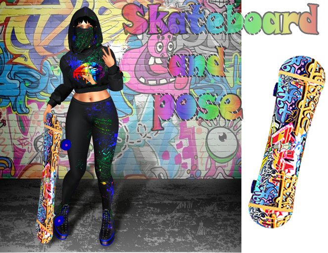 InStyle- Skateboard and pose 