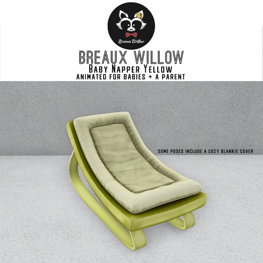 Baby Napper - Yellow - Breaux Willow [Boxed]