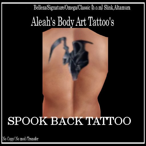 SPOOK BACK TATTOO