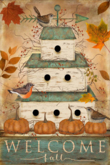 Wall Decor - Welcome Fall Birdhouse